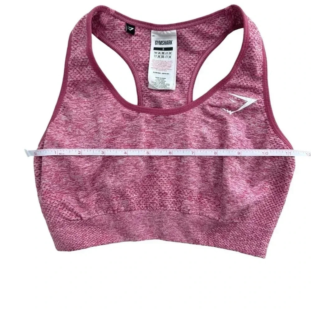 Gymshark coral Women's Vital Seamless Sports Bra Size small - Picture 5 of 8